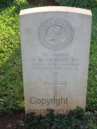 Dar Es Salaam War Cemetery - Liebenberg, J M